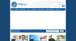 Desktop Screenshot of ijpda.com